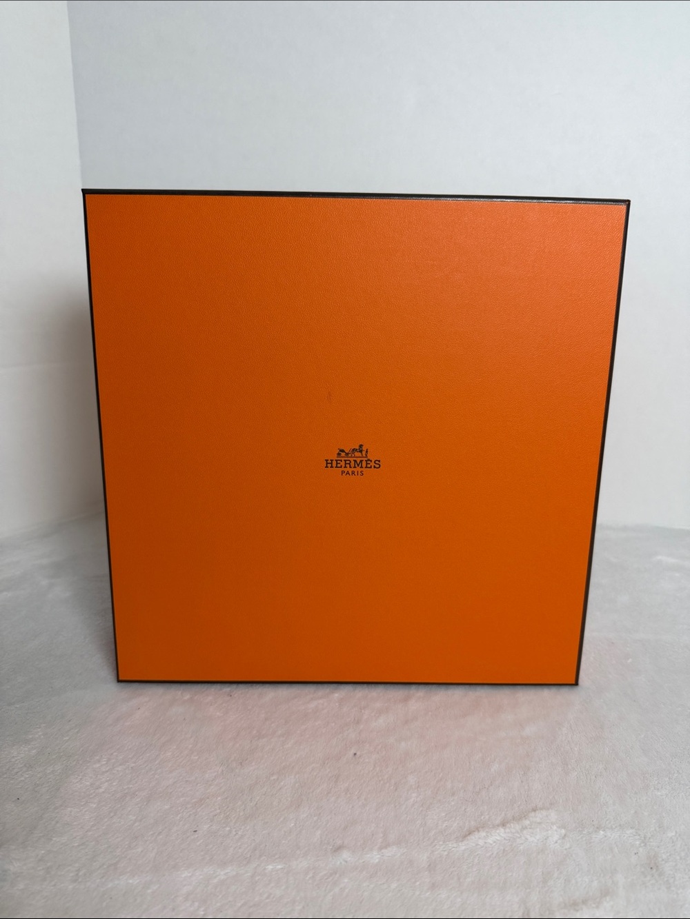 Herms Orange Gift Box 10”X10”